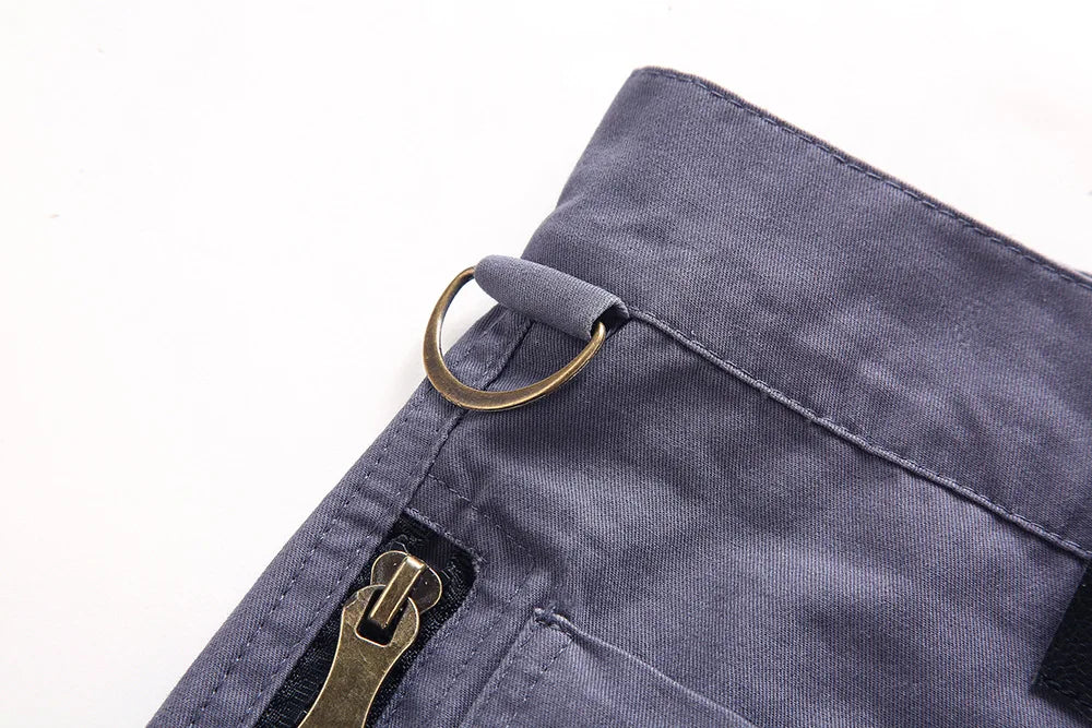 Men's Cargo Shorts 2023 Summer Army Military Cotton Loose Tactical Joggers Shorts Men Multiple Pockets Work Casual Short Pants