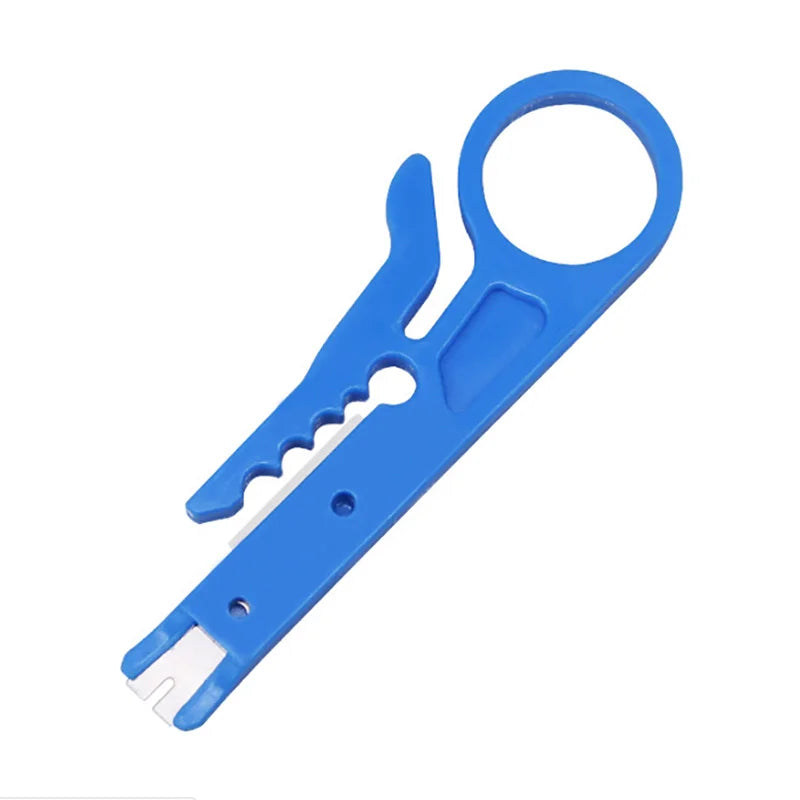 Wire Tracker Stripping Cutter Crimping Tool Cable Stripper Knife Crimper Plier Mini Portable Decrustation Electrical Straight