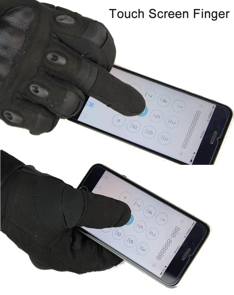 New Full Finger Tactical Gloves For Outdoor Sports Hunting Cycling Airsoft CS Paintball Hands Work Safety Gloves