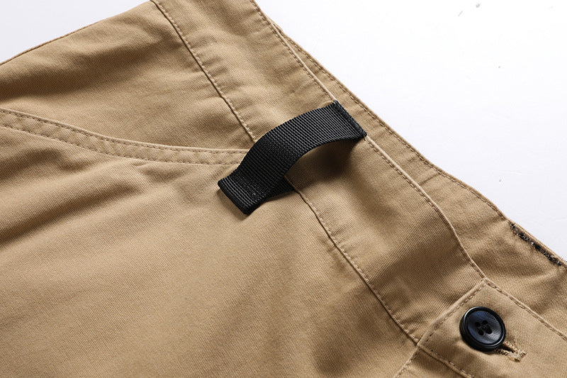 Men's Cargo Shorts 2023 Summer Army Military Cotton Loose Tactical Joggers Shorts Men Multiple Pockets Work Casual Short Pants