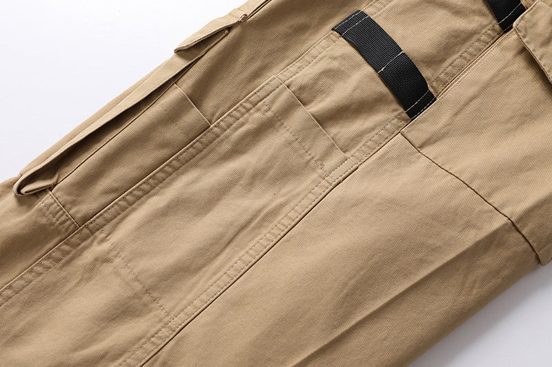 Men's Cargo Shorts 2023 Summer Army Military Cotton Loose Tactical Joggers Shorts Men Multiple Pockets Work Casual Short Pants