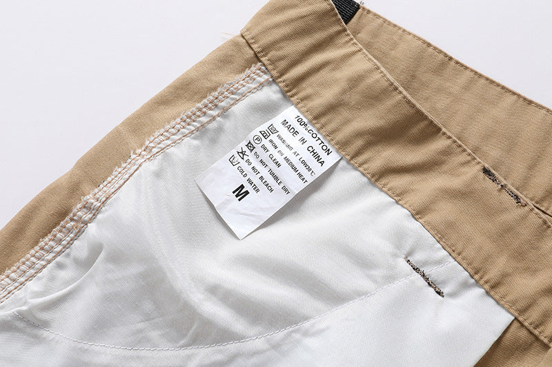 Men's Cargo Shorts 2023 Summer Army Military Cotton Loose Tactical Joggers Shorts Men Multiple Pockets Work Casual Short Pants