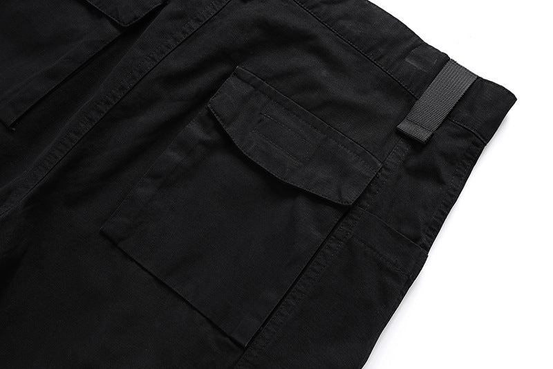 Men's Cargo Shorts 2023 Summer Army Military Cotton Loose Tactical Joggers Shorts Men Multiple Pockets Work Casual Short Pants