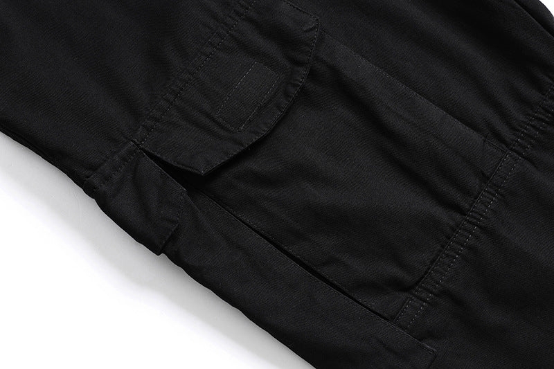 Men's Cargo Shorts 2023 Summer Army Military Cotton Loose Tactical Joggers Shorts Men Multiple Pockets Work Casual Short Pants