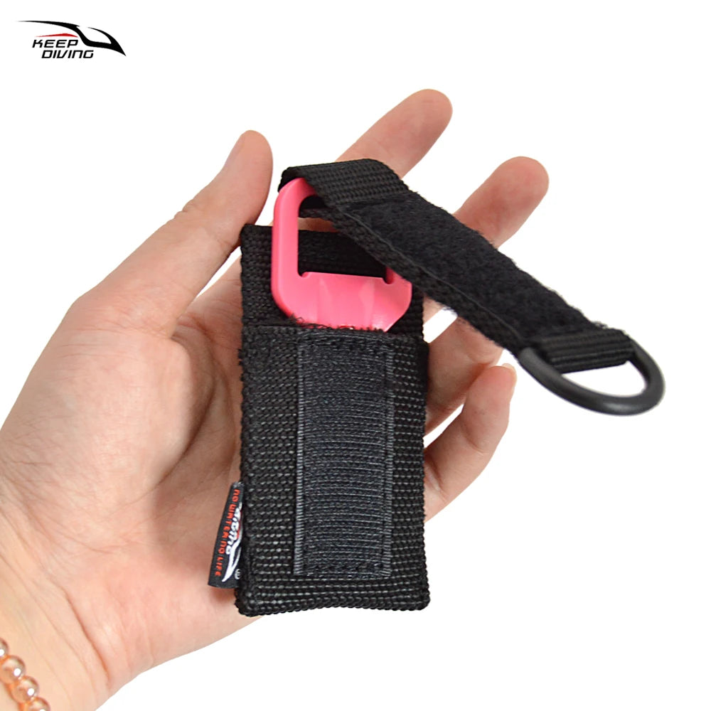 1 PCS Scuba Diving Cutting Special Knife Line Cutter Underwater Knife Secant Equipment Safety Emergency Easy Carry