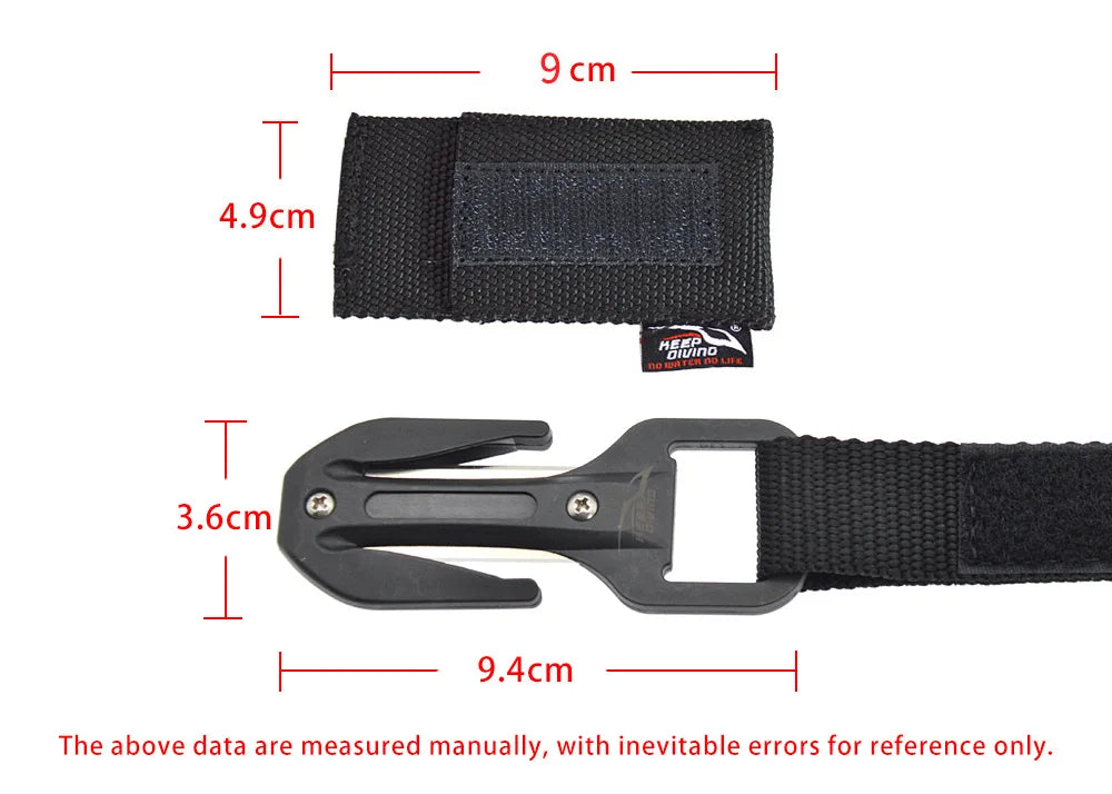 1 PCS Scuba Diving Cutting Special Knife Line Cutter Underwater Knife Secant Equipment Safety Emergency Easy Carry