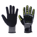 Safety Anti Vibration Safety Work Gloves Wear-resistant And Cut-resistant Mechanics Protective Work Gloves
