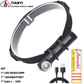 High-brightness outdoor corner headlamp with strong light, made of aluminum alloy and waterproof, suitable for camping or mainte