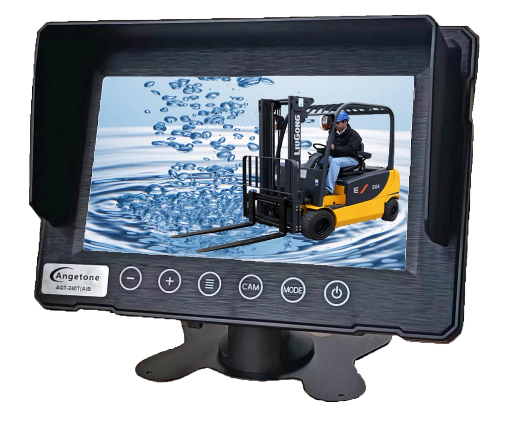 Forklift Wireless Waterproof Display Surveillance Camera HD AHD720P960P1080P Full Color Wide Angle Rear View Truck Truck 12V24V