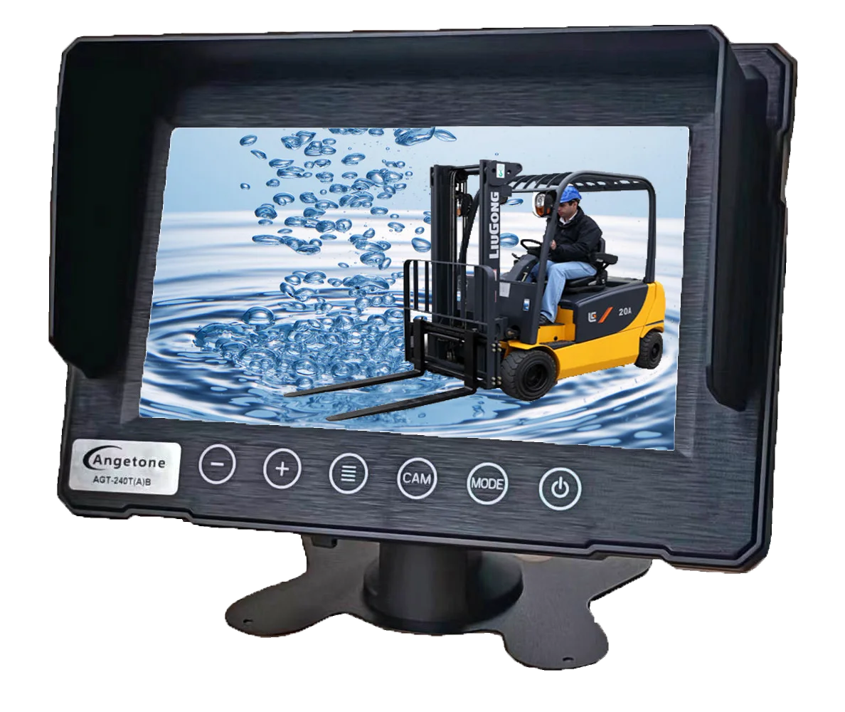 Forklift Wireless Waterproof Display Surveillance Camera HD AHD720P960P1080P Full Color Wide Angle Rear View Truck Truck 12V24V
