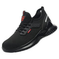 Men's Steel Toe Safety Boots Anti Smashing Work Shoes Safety Shoes Men's Work Anti Smashing Anti Slip Protection Safety Shoes