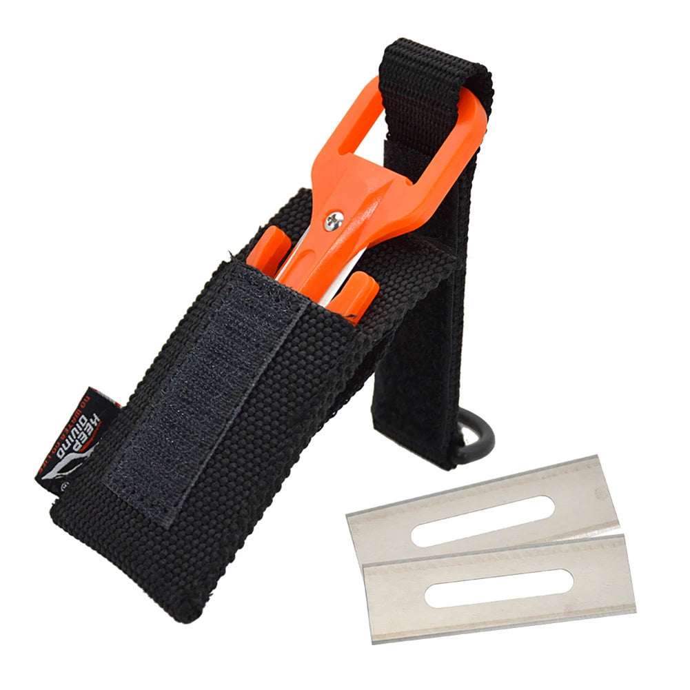 1 PCS Scuba Diving Cutting Special Knife Line Cutter Underwater Knife Secant Equipment Safety Emergency Easy Carry Accessory
