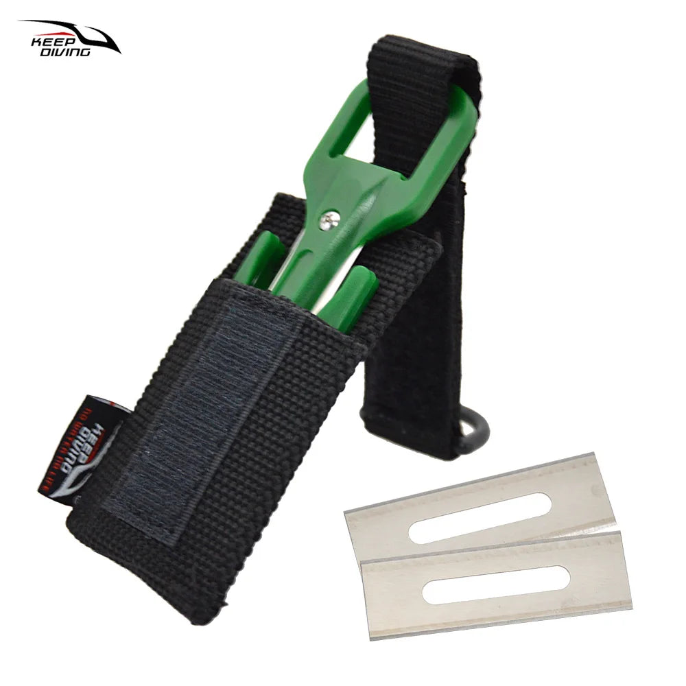 1 PCS Scuba Diving Cutting Special Knife Line Cutter Underwater Knife Secant Equipment Safety Emergency Easy Carry
