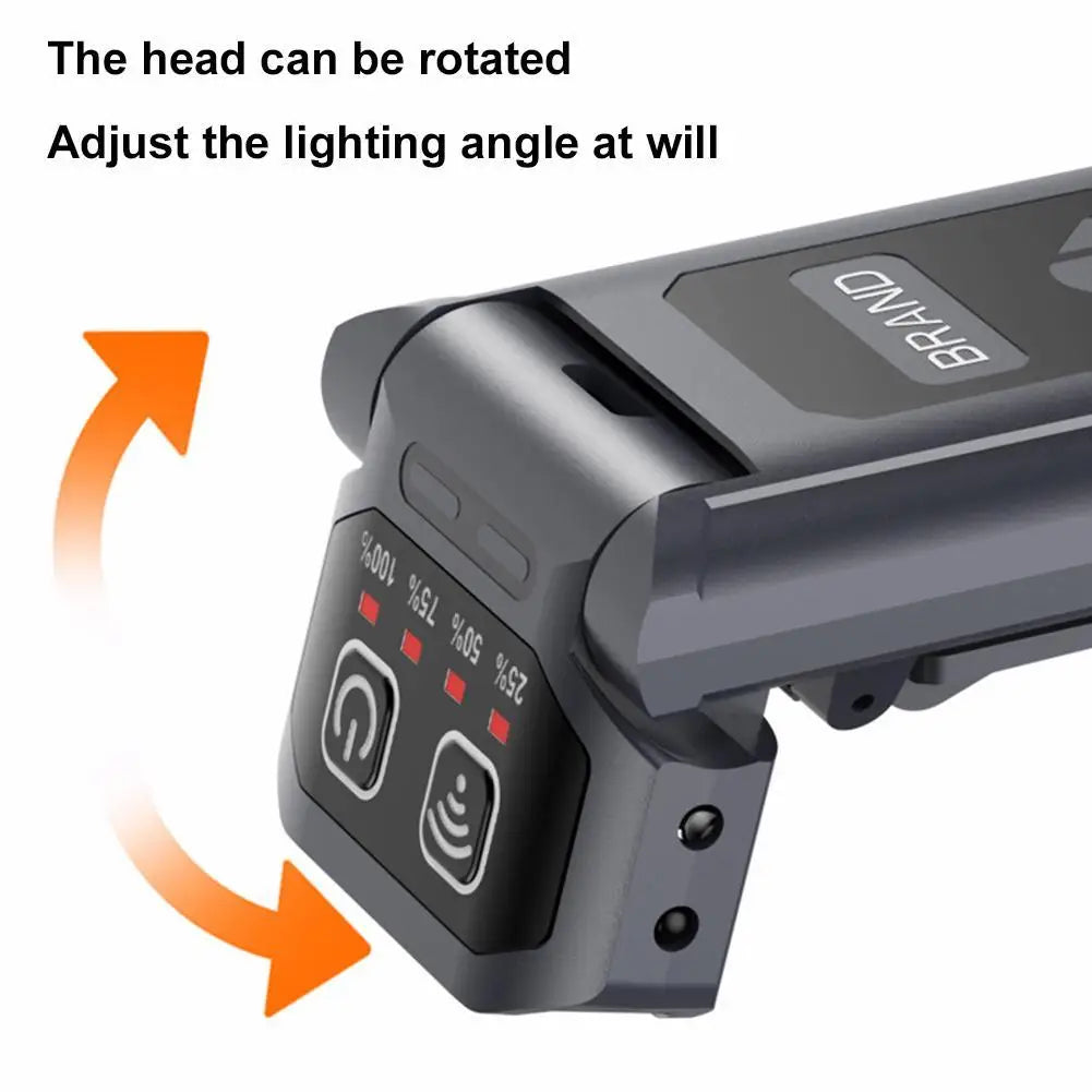 LED Headlamp Clip On Cap Hat Light Head Torch Fishing Camping Lamp USB Rechargeable Head Lamp Portable Lighting Headlight