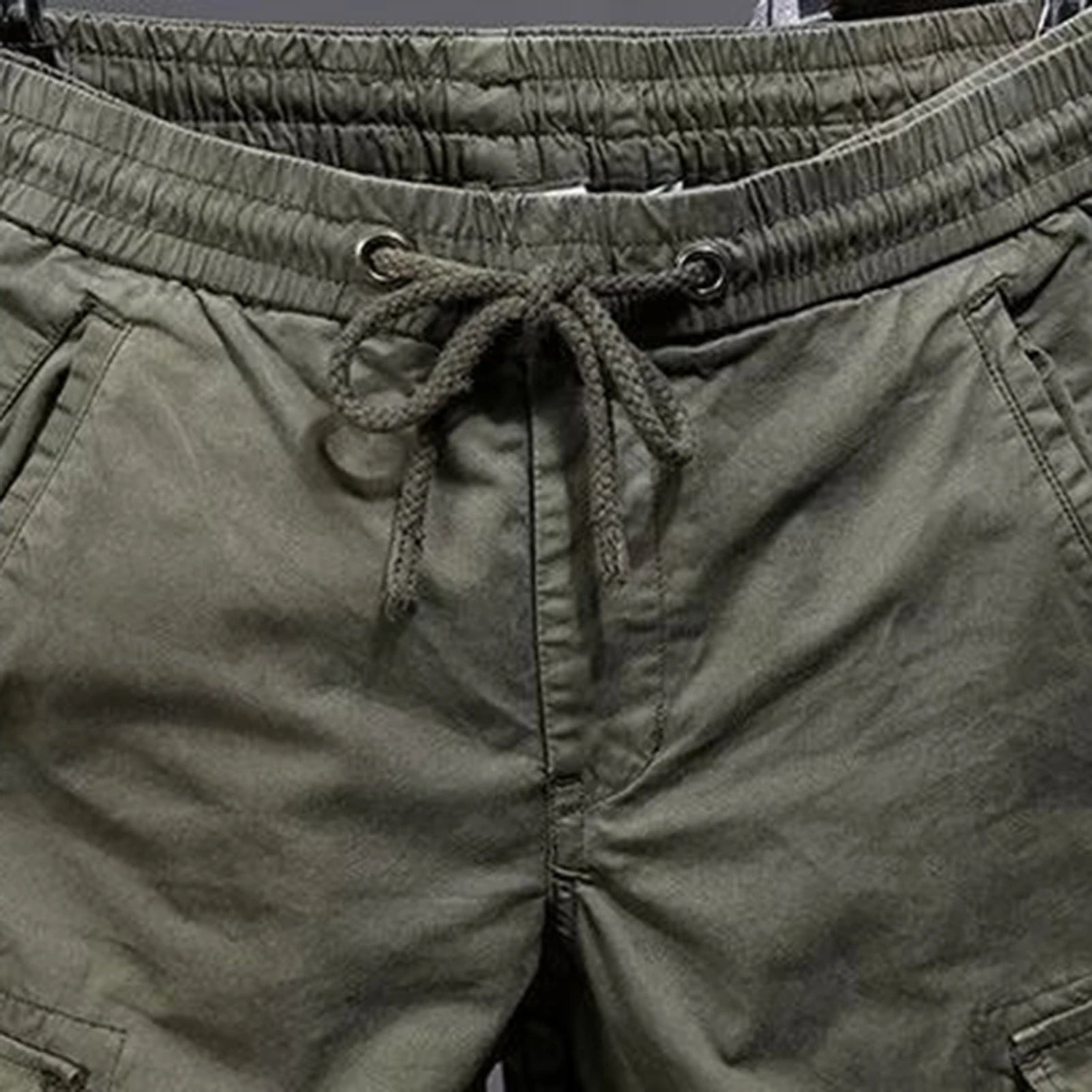 Cargo Pants for Mens Elastic Casual Trousers Zipper Multi Pocket Joggers Male Trousers Work Pants Jogging Pants