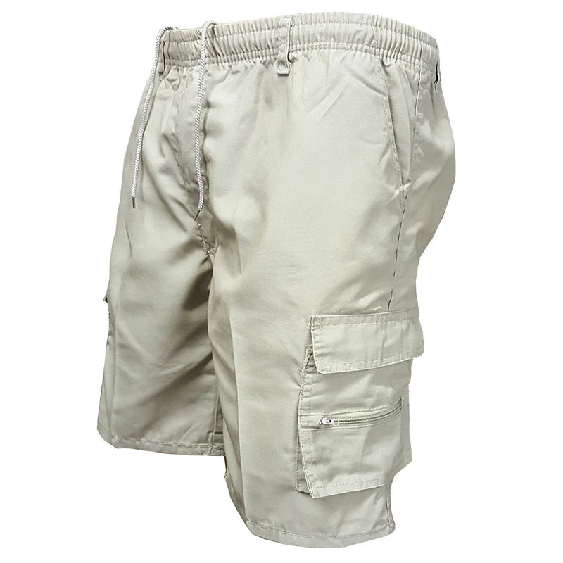 Lightweight Tactical Shorts Mens Casual Cargo Short Pants Summer Multi-Pockets Workwear Outdoor Sports Running Essentials Shorts