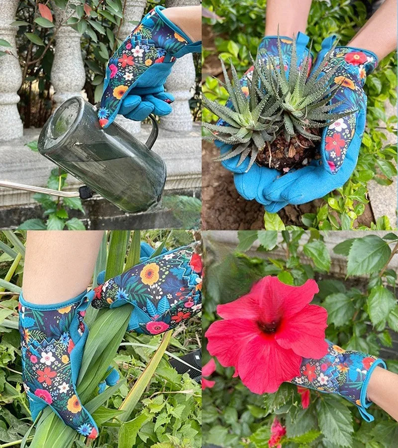Work Gloves Gardening Insulation Safety Gloves Thorn Proof Garden Roses Glove Adults Outdoors Farming Glove Non-slip Gears