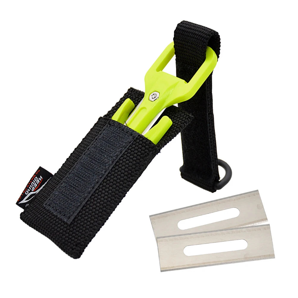 1 PCS Scuba Diving Cutting Special Knife Line Cutter Underwater Knife Secant Equipment Safety Emergency Easy Carry Accessory