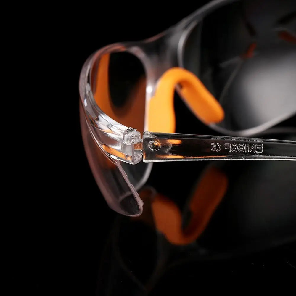 Clear Safety Glasses Protective Eyewear for Men Women Scratch & Impact Resistant Eye Protection for Work Lab