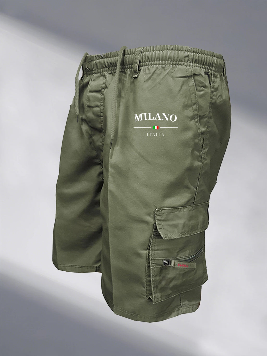 Men's Cargo Shorts Summer Outdoor Sports Jogging Print Short Pants Multi Pocket Casual Utility Big Size Breathable Shorts