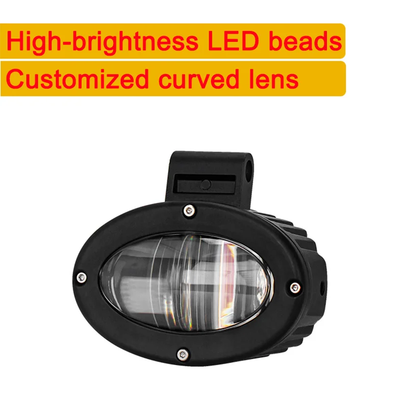 Forklift LED Safety Light 12V-80V Wide Boundary Warning Light |Linear Red Zone Projection for AGV, Construction & Warehouse Use