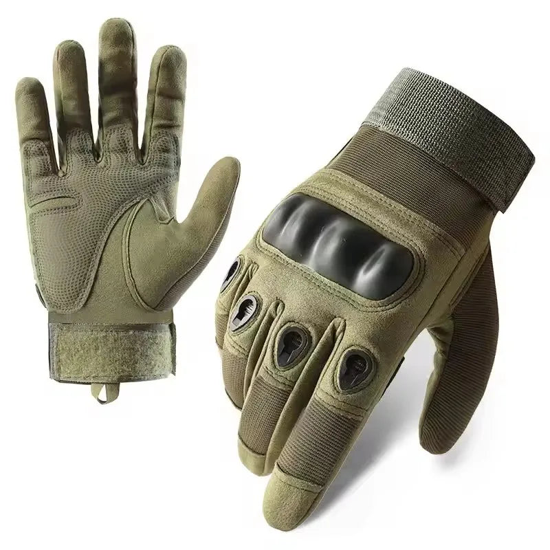 New Full Finger Tactical Gloves For Outdoor Sports Hunting Cycling Airsoft CS Paintball Hands Work Safety Gloves