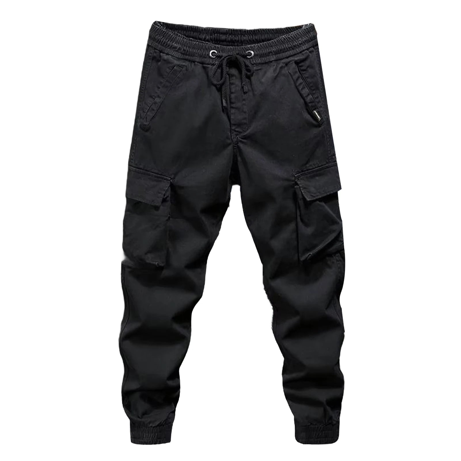 Cargo Pants for Mens Elastic Casual Trousers Zipper Multi Pocket Joggers Male Trousers Work Pants Jogging Pants