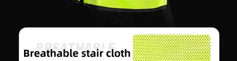 Motorcycle Safety Riding Suit Reflective Vest Motorcycle Cooling Vest Motorcycle Travel Night Fluorescent Breathable Biker Vest