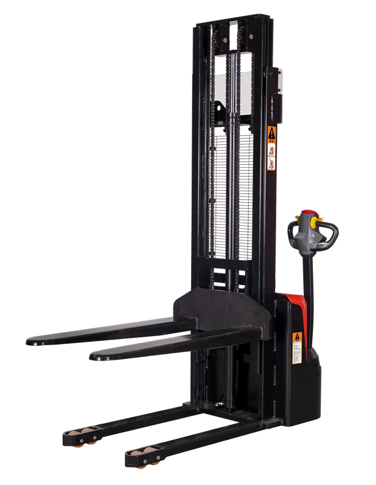 Electric Self-propelled Forklift with a Load Capacity of 1.5 Tons and a Lifting Height of 3 Meters  Electric Stacker Forklift