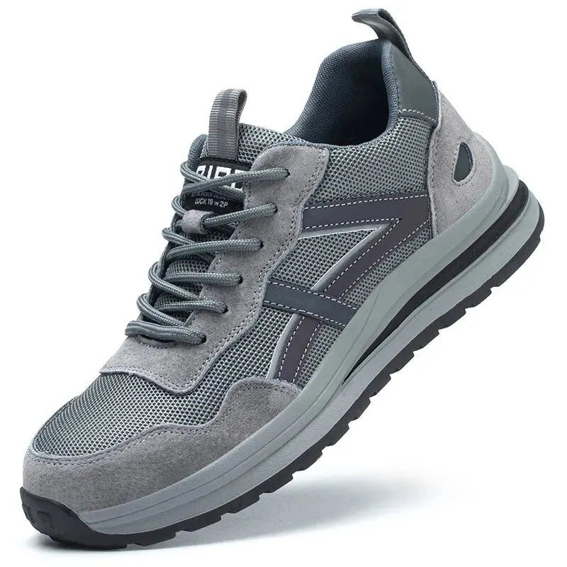 Safety Boots Working Shoes For Men Steel Toe Lightweight Footwear Security