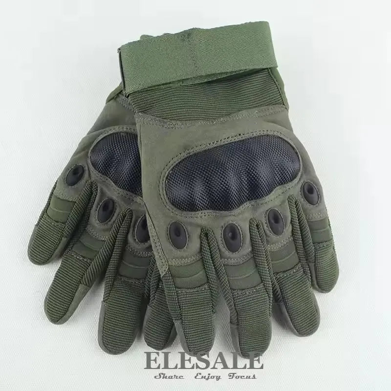 New Full Finger Tactical Gloves For Outdoor Sports Hunting Cycling Airsoft CS Paintball Hands Work Safety Gloves
