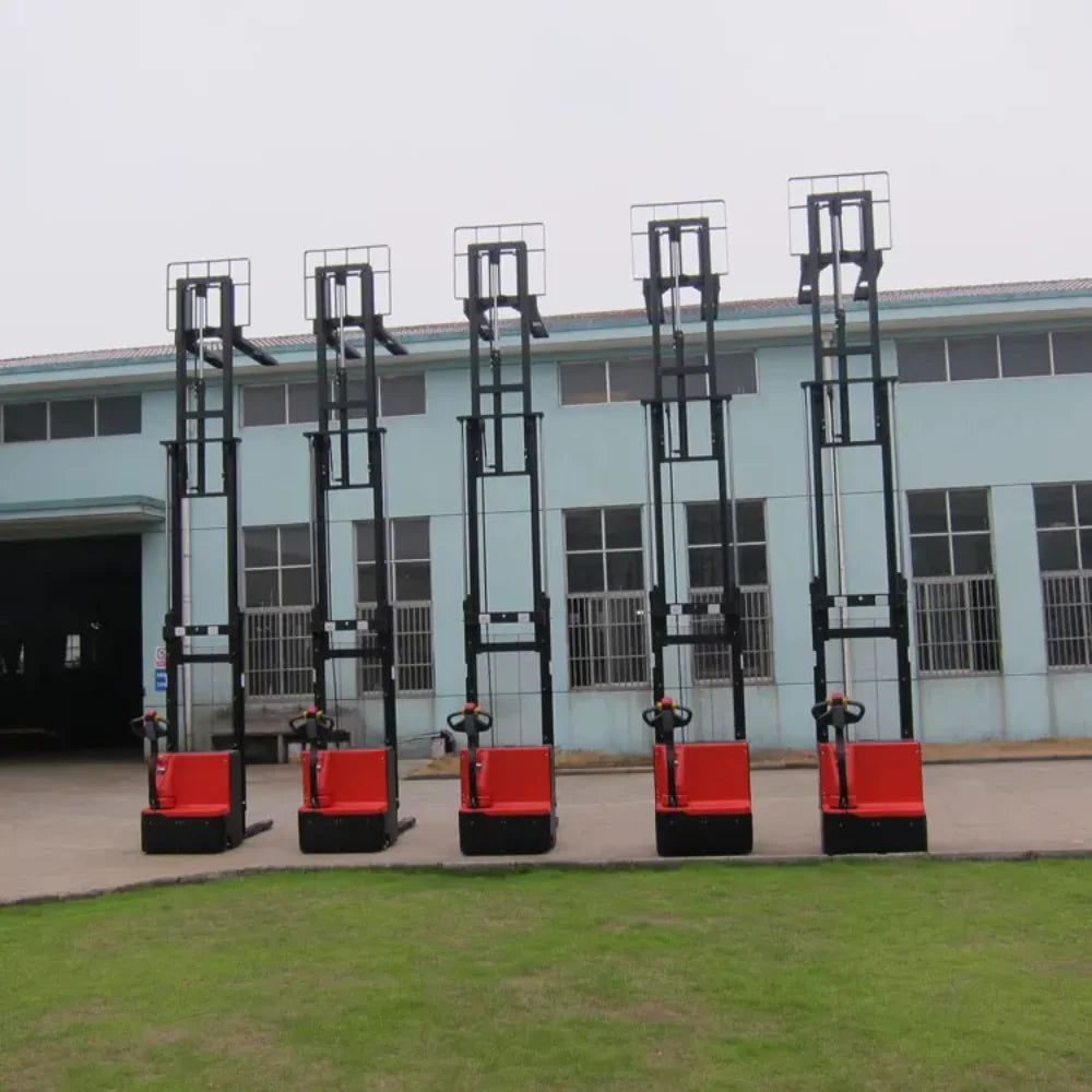 Narrow Aisle Forklift  Electric 3 Way Pallet Stacker 1ton 1.5 Ton VNA Forklift with AGV System Optional Lithium Battery