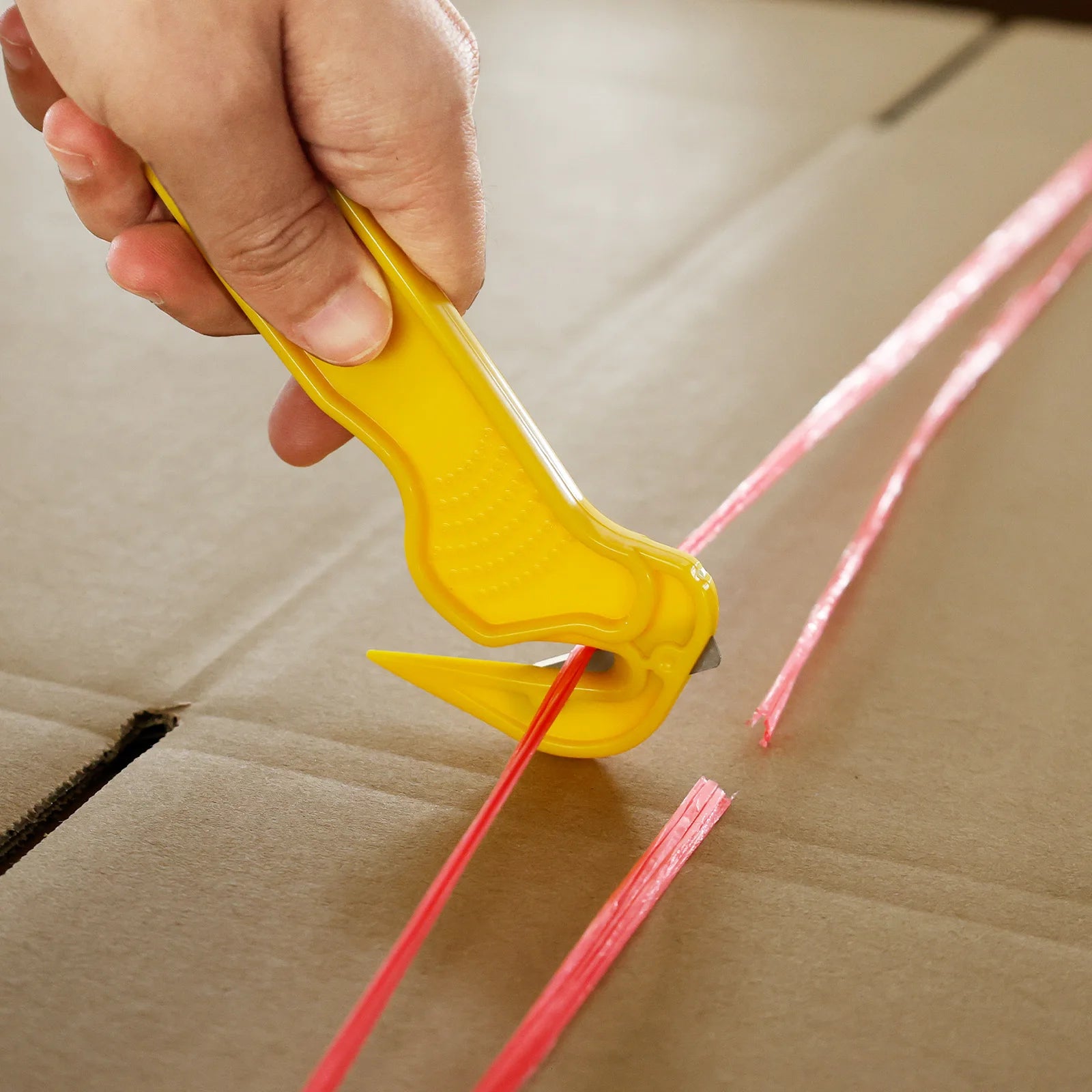 20/10 Pcs Film Safety Cutter Efficient Safety Box Cutters Multi-functional Package Opener Tools Tape Splitter for Shrink Wrap
