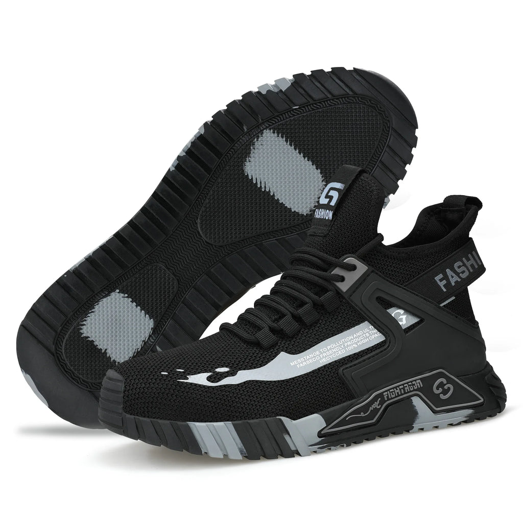 Steel Toe Work Shoes Woman Anti-Puncture Safety Shoes High top Safety Shoes Men Work Safety Boots Man Outdoor Security Boots