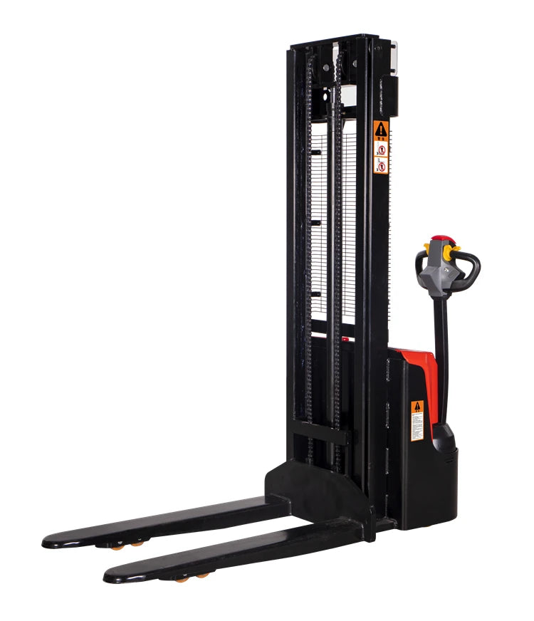 Electric Self-propelled Forklift with a Load Capacity of 1.5 Tons and a Lifting Height of 3 Meters  Electric Stacker Forklift